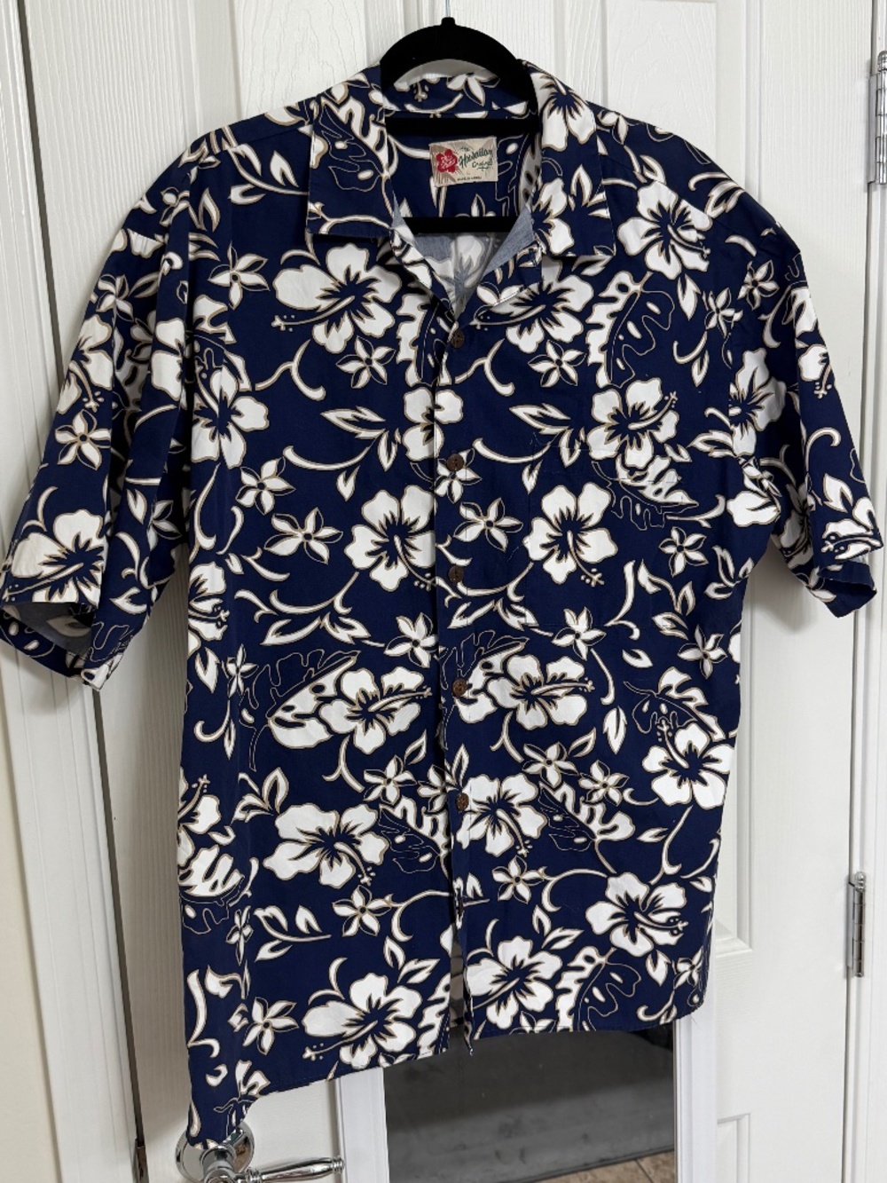 Vintage Hilo Hattie Short Sleeve Shirt (XL)
